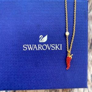 Lisabel Pepper Pendant Swarovski Necklace 🌶